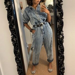 SOLD 🎈Vintage Denim Jumpsuit